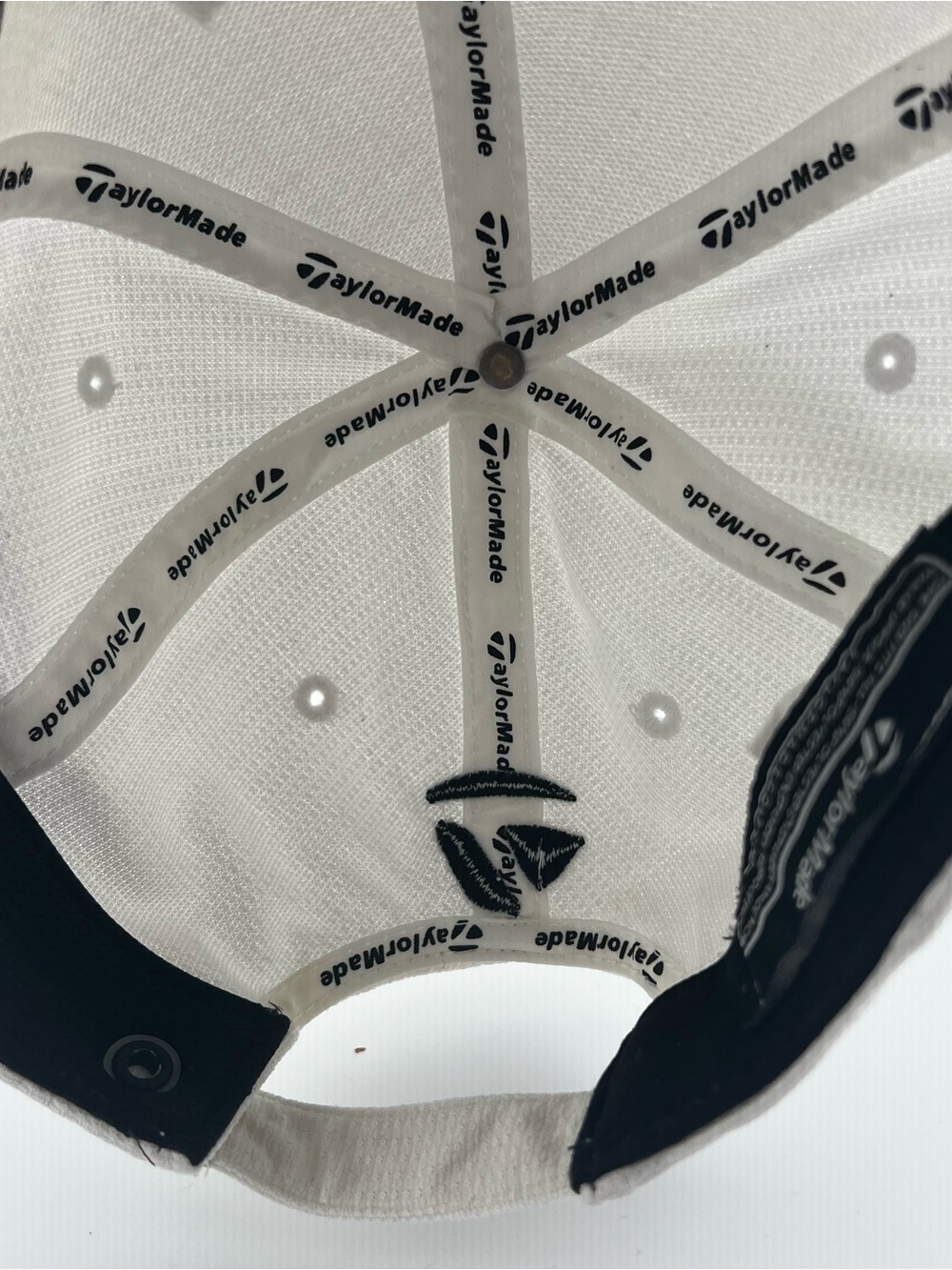 TaylorMade Golf R11S RBZ R7 Adjustable White Performance Hat Cap OSFA - Picture 6 of 10